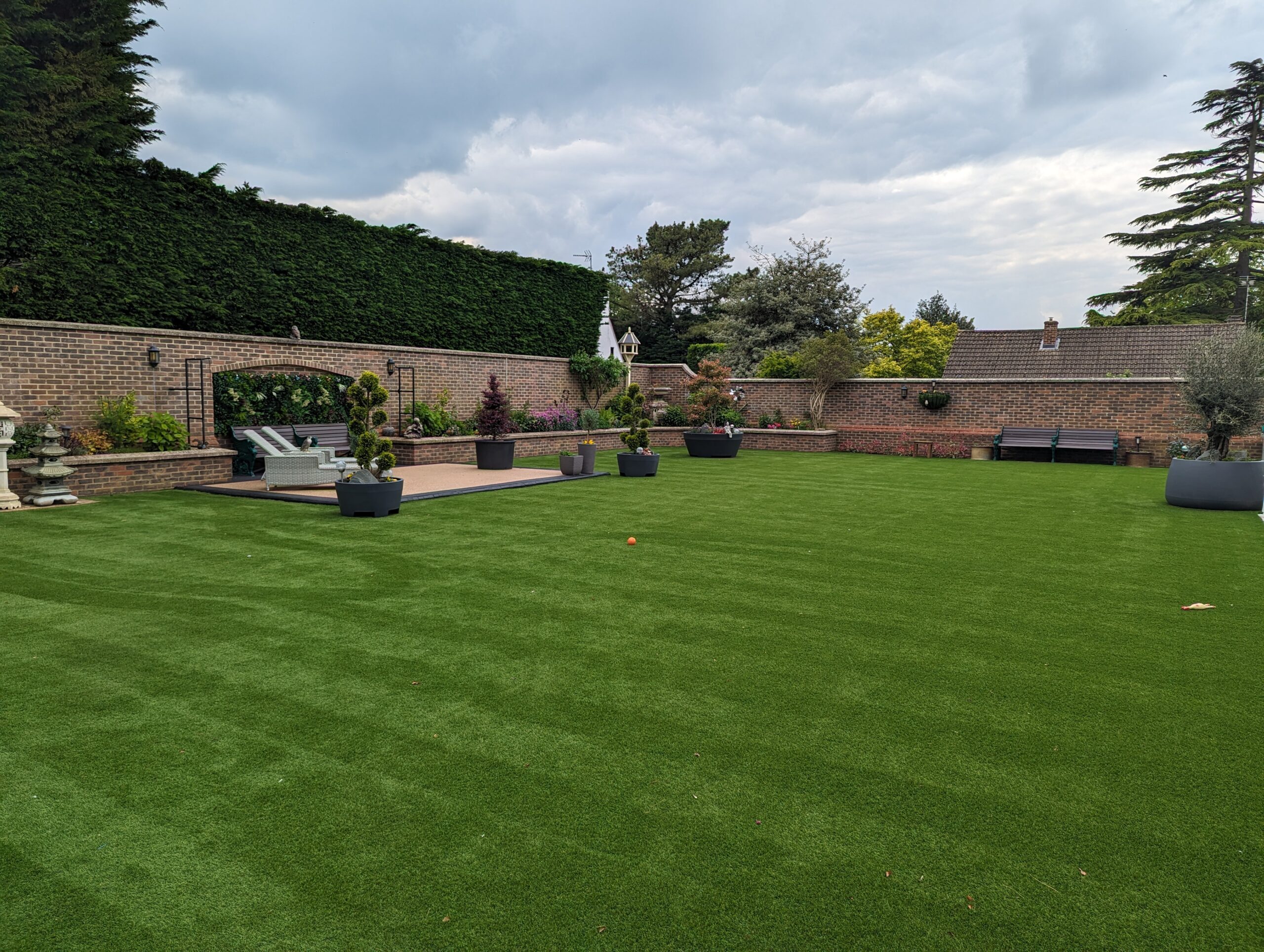 Kent Artificial Lawn Installation - 45mm Supreme Lawn